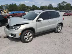 Volkswagen salvage cars for sale: 2015 Volkswagen Tiguan S