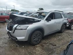 Nissan salvage cars for sale: 2022 Nissan Pathfinder SV