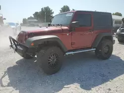 Jeep salvage cars for sale: 2013 Jeep Wrangler Sport