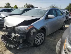 Toyota Vehiculos salvage en venta: 2018 Toyota Corolla L