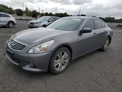 Salvage cars for sale at Portland, OR auction: 2013 Infiniti G37 Base