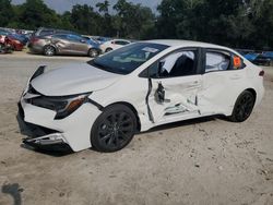 Salvage cars for sale at Ocala, FL auction: 2024 Toyota Corolla Night Shade