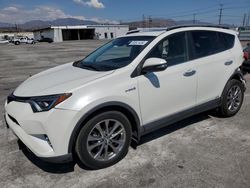 Toyota Vehiculos salvage en venta: 2017 Toyota Rav4 HV Limited