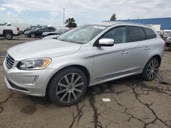 Salvage cars for sale at Woodhaven, MI auction: 2017 Volvo XC60 T6 Inscription