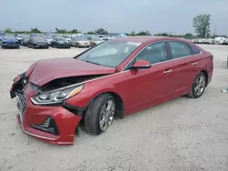 Salvage cars for sale at Kansas City, KS auction: 2018 Hyundai Sonata Sport