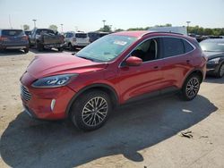 Salvage cars for sale at Indianapolis, IN auction: 2021 Ford Escape Titanium