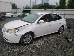 Salvage cars for sale at Windsor, NJ auction: 2010 Hyundai Elantra Blue