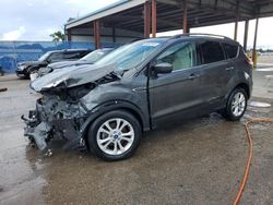 Salvage cars for sale at Riverview, FL auction: 2018 Ford Escape SE