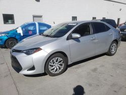 Toyota Corolla L salvage cars for sale: 2017 Toyota Corolla L