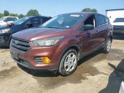 Salvage cars for sale at Shreveport, LA auction: 2018 Ford Escape S