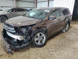 Toyota salvage cars for sale: 2018 Toyota Highlander Limited