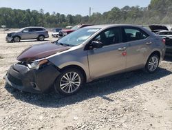 Salvage cars for sale at Ellenwood, GA auction: 2015 Toyota Corolla L