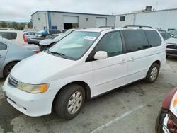 Salvage cars for sale at Vallejo, CA auction: 2002 Honda Odyssey EX