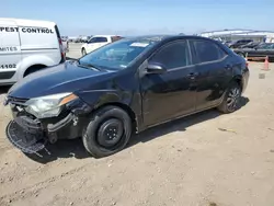 Toyota salvage cars for sale: 2015 Toyota Corolla L