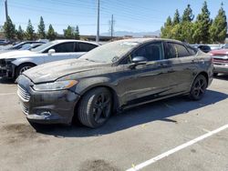 Salvage cars for sale at Rancho Cucamonga, CA auction: 2016 Ford Fusion SE