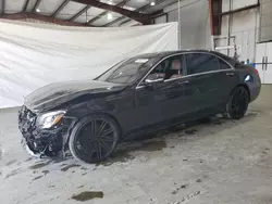 Salvage cars for sale at North Billerica, MA auction: 2019 Mercedes-Benz S 560