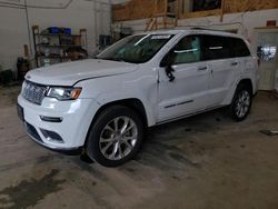 Salvage cars for sale at Ham Lake, MN auction: 2021 Jeep Grand Cherokee Summit