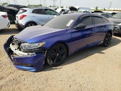 Salvage cars for sale at Elgin, IL auction: 2020 Honda Accord Sport