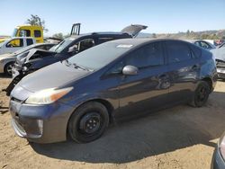 Salvage cars for sale at San Martin, CA auction: 2013 Toyota Prius