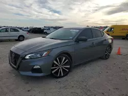 Salvage cars for sale at Houston, TX auction: 2022 Nissan Altima SR