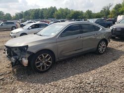 Chevrolet salvage cars for sale: 2017 Chevrolet Impala Premier