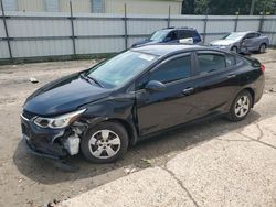 Chevrolet Vehiculos salvage en venta: 2017 Chevrolet Cruze LS