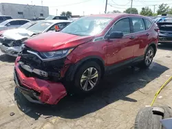 Salvage cars for sale at Chicago Heights, IL auction: 2021 Honda CR-V LX