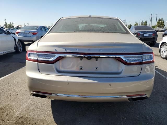 2017 Lincoln Continental Select