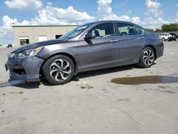 Salvage cars for sale at Wilmer, TX auction: 2017 Honda Accord EX