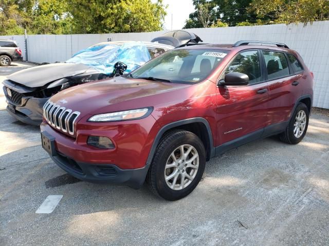 2016 Jeep Cherokee Sport