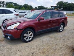 Salvage cars for sale at Theodore, AL auction: 2014 Subaru Outback 2.5I Limited