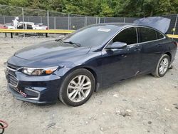 Vehiculos salvage en venta de Copart Waldorf, MD: 2018 Chevrolet Malibu LT