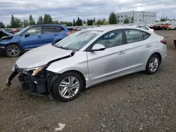 Salvage cars for sale from Copart Anchorage, AK: 2019 Hyundai Elantra SEL