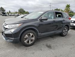 Salvage cars for sale at San Martin, CA auction: 2018 Honda CR-V LX