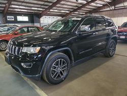 Salvage cars for sale at East Granby, CT auction: 2018 Jeep Grand Cherokee Limited