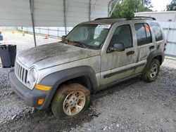 Salvage cars for sale at Augusta, GA auction: 2007 Jeep Liberty Sport