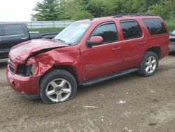 Chevrolet salvage cars for sale: 2012 Chevrolet Tahoe K1500 LS