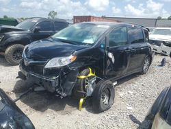 Salvage cars for sale at Hueytown, AL auction: 2019 Toyota Sienna XLE