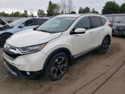 Salvage cars for sale at Bowmanville, ON auction: 2018 Honda CR-V Touring