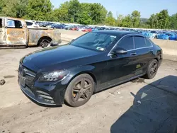 Mercedes-Benz salvage cars for sale: 2019 Mercedes-Benz C 300 4matic