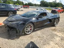 Salvage cars for sale at Theodore, AL auction: 2022 Chevrolet Corvette Stingray 3LT