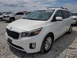 Salvage cars for sale at Cahokia Heights, IL auction: 2015 KIA Sedona EX