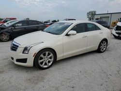 Salvage cars for sale at Kansas City, KS auction: 2014 Cadillac ATS Luxury