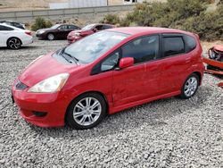 Salvage cars for sale at Reno, NV auction: 2009 Honda FIT Sport