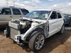 Ford salvage cars for sale: 2021 Ford Explorer Platinum