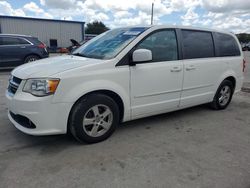 Dodge Grand Caravan Crew salvage cars for sale: 2012 Dodge Grand Caravan Crew