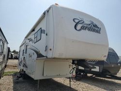 Cardinal salvage cars for sale: 2007 Cardinal 5th Wheel