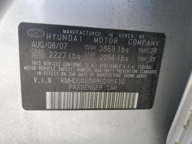 2008 Hyundai Elantra GLS