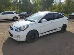 Salvage cars for sale at Cookstown, ON auction: 2013 Hyundai Accent GLS