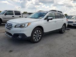 Subaru Vehiculos salvage en venta: 2017 Subaru Outback 2.5I Limited